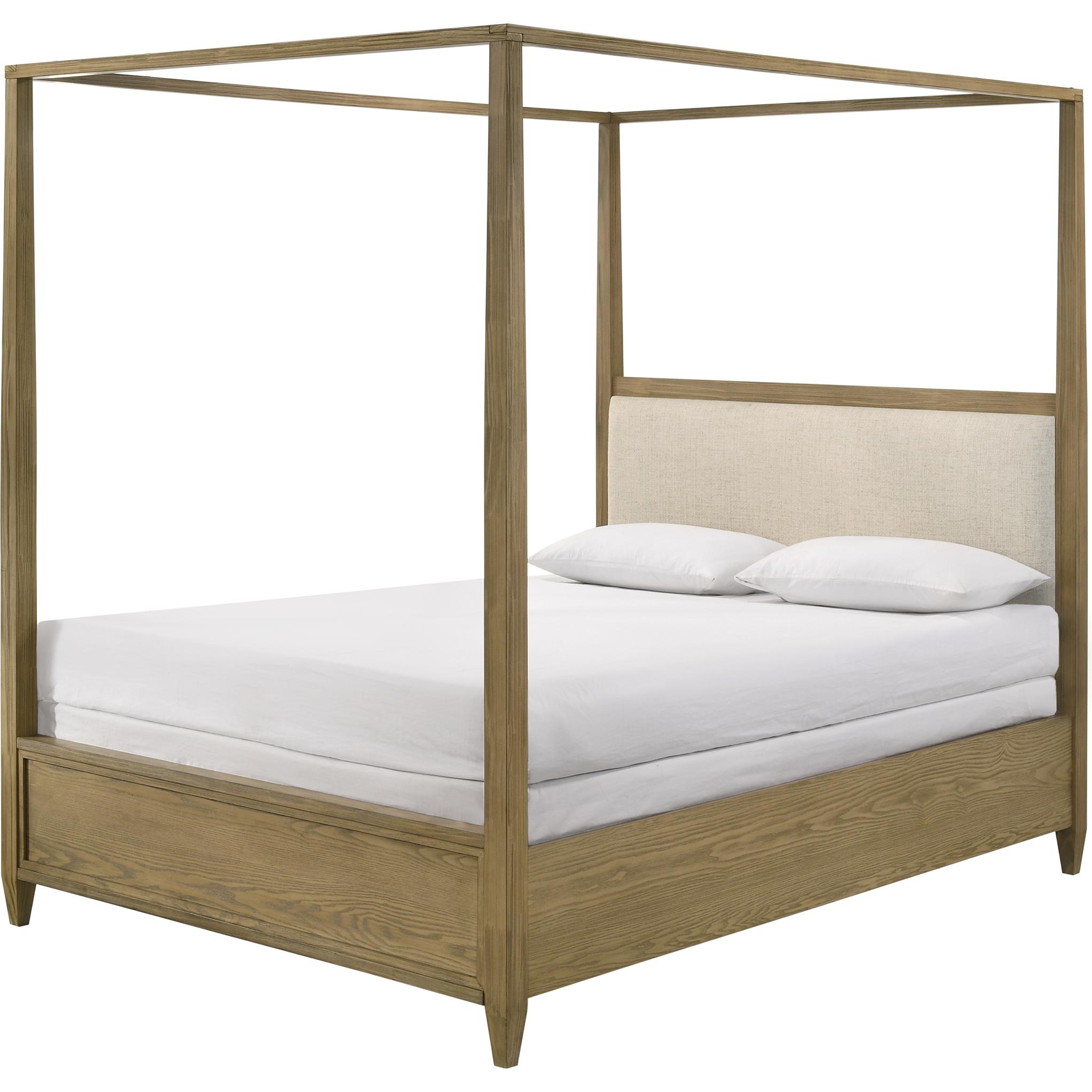 Crown Mark Sienna B8250-Q-BED Queen Canopy Bed IMAGE 1